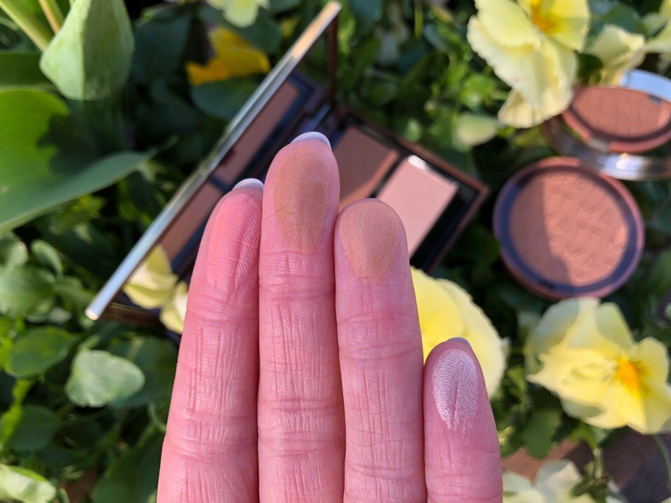 Bronzing & Contouring All In One Palette PUPA Milano свотчи, фото, отзыв
