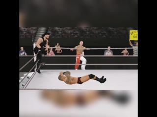 #RAW — Main Event. - Rey Mystrerio& Seth Rollins vs CM Punk&Randy Orton - Tag Team Match.