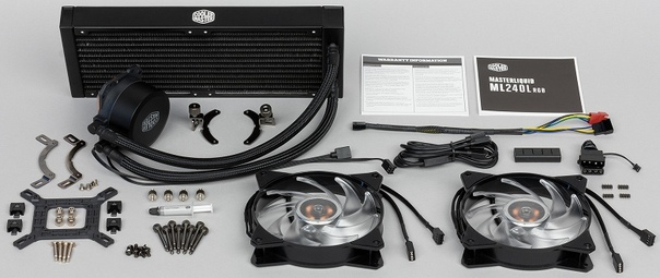 Эффективное и красивое охлаждение процессора благодаря Cooler Master MasterLiquid ML240L RGB с многоцветной подсветкой. Подробнее тут: 