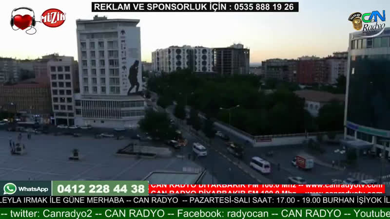 Can Radyo - live via Restream.io