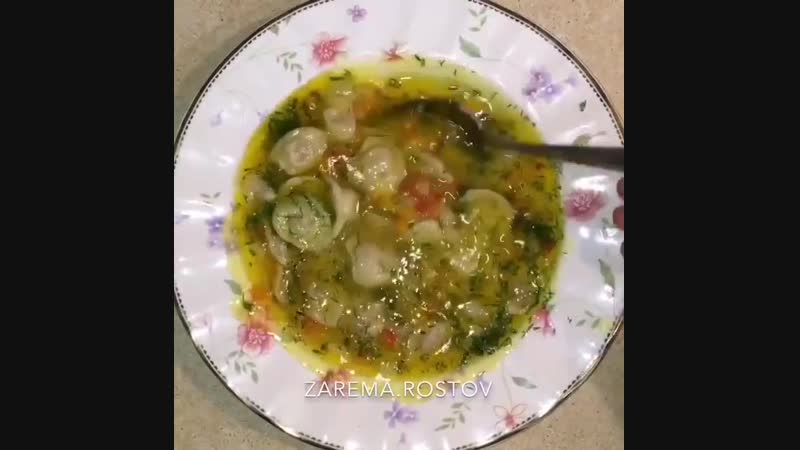СУП С ПЕЛЬМЕШКАМИ