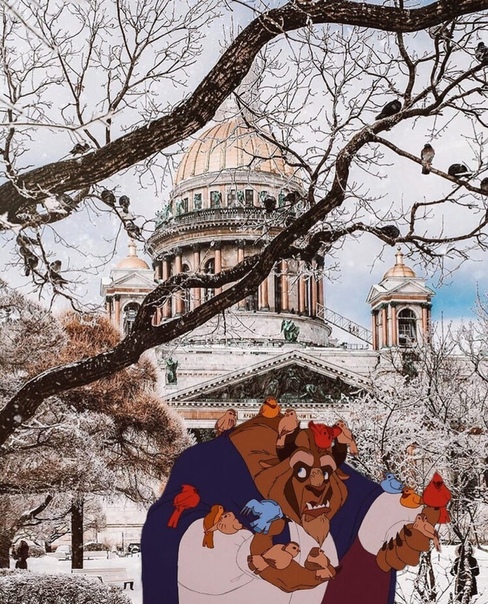Петербурженка ведёт блог в Instagram в нём по городу гуляют диснеевские принцессы Жительница северной столицы Вероника под ником howtobenia ведет блог в Instagram в нем по городу гуляют