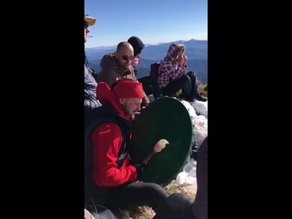шаманский бубен на Говерле