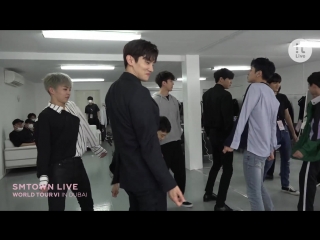 The behind the scenes of SMTOWN LIVE WORLD TOUR VI in DUBAI