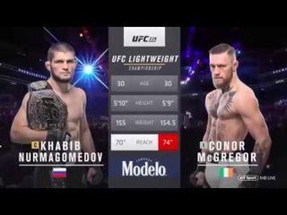 Conor McGregor vs Khabib Nurmagomedov Full Fight HD