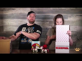Amazon Marvel Collector Corps Deadpool Unboxing! funkopoprussia.com Фанко ПОП Россия