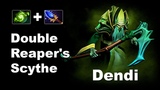 Dendi Double Scythe - Much Money No Buyback Dota 2