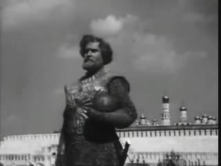 Кадр из фильма «Минин и Пожарский», режиссер В. Пудовкин