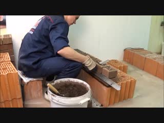 Кладка кирпича с цветным кладочным раствором Perel. Поставка и выполнение общестроительных работ + 7 (985) 923-17-24