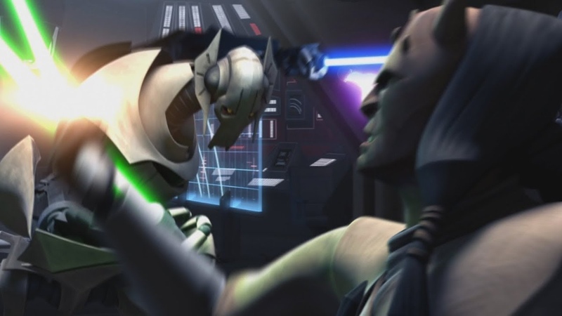 CloneWars Иит Кот против Гривуса
