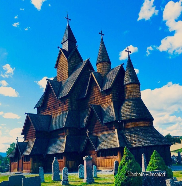 Heddal stave church 