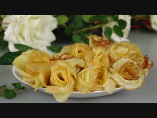 РОЗЫ ИЗ БЛИНОВ Как красиво подать блины Roses of Pancakes“},“url“ “