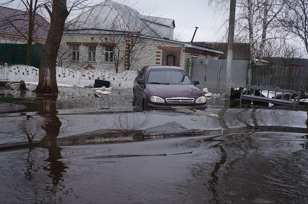 Сёла в Суджанском районе уходят под воду