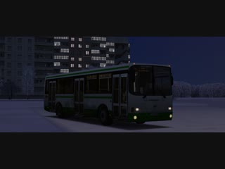 ЕДЕМ ПОД МАЙЛИ САЙРУС, ПОСОНЫ!!! OMSI 2. Карта - Новосибирск. Маршрут №23 ОбьГЭС - ул. Демакова. ЛиАЗ 5256.26 2010