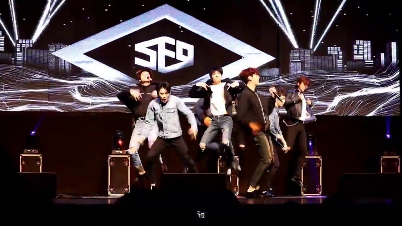 181211 SF9 천안 WIN-CON 질렀어