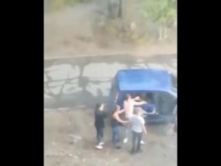 Уличная драка в Хабаровске