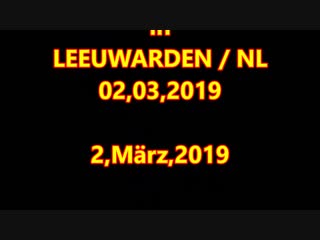 2. INTERNATIONALES TREFFEN DER GELBEN WESTEN Leeuwarden 2,3,19