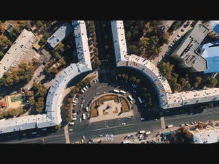 Autumn Voronezh Russia / Aerial Drone / Осенний Воронеж Аэросъемка