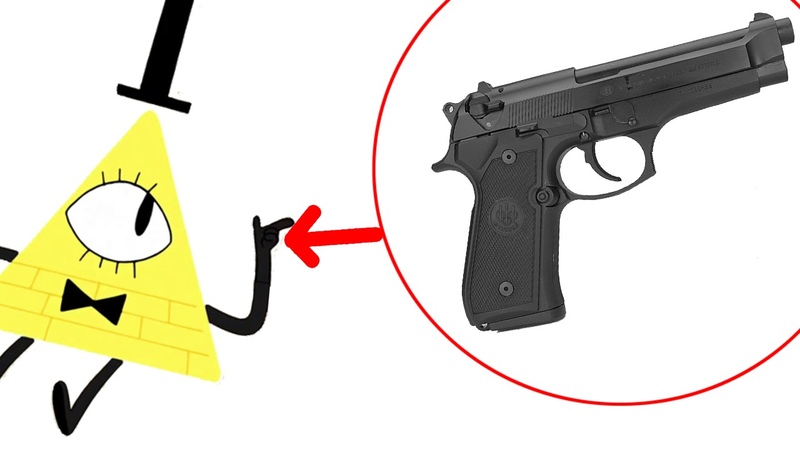 Bill Cipher Has a Gun