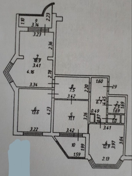 Продам 3хкомнатную квартиру<br>78 кв м в ЖК Восточное Бутово, ул. Крымская 25, Ленинский р-н, Московская область, в доме серии п44т 2016 года постройки 9 этаж: торцевая, 1 балкон + 1 лоджия, большая кухня 13м с эркером, из ремонта: входная дверь Фото: Продам 3хкомнатную квартиру<br>78 кв м в ЖК Восточное Бутово, ул. Крымская 25, Ленинский р-н, Московская область, в доме серии п44т 2016 года постройки 9 этаж: торцевая, 1 балкон + 1 лоджия, большая кухня 13м с эркером, из ремонта: входная дверь