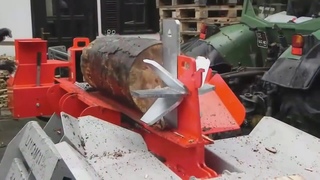 Automatic Firewood Processing Machine,Homemade,Tractor Wood Processor Monster Machine