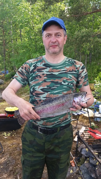 Рыболовное место в Республике Карелия — 61.231, 30.023