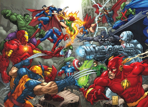 Что же лучше: Marvel или DC Добрейшего времени суток, друзья. Сегодня постараюсь подвести итог решению вечного конфликта, совершенно субъективно, правда, что же лучше- Marvel или DC.Итак, как