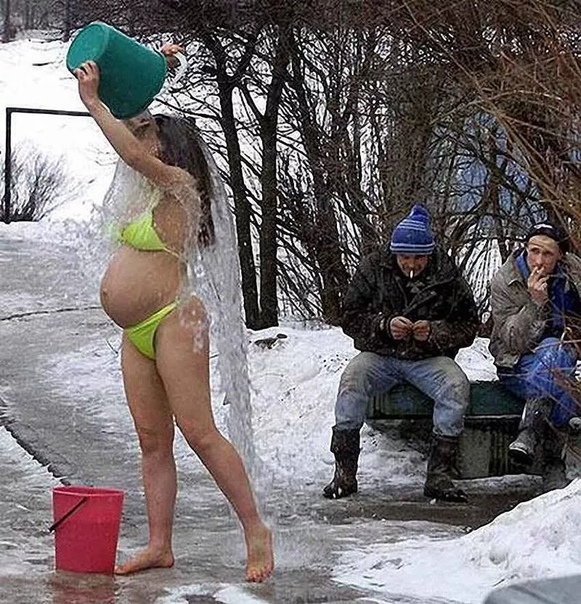 Закаляетесь в зимнее время
