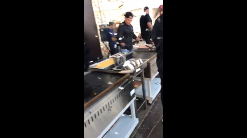 Открывали Blackstarburger с Тимати!