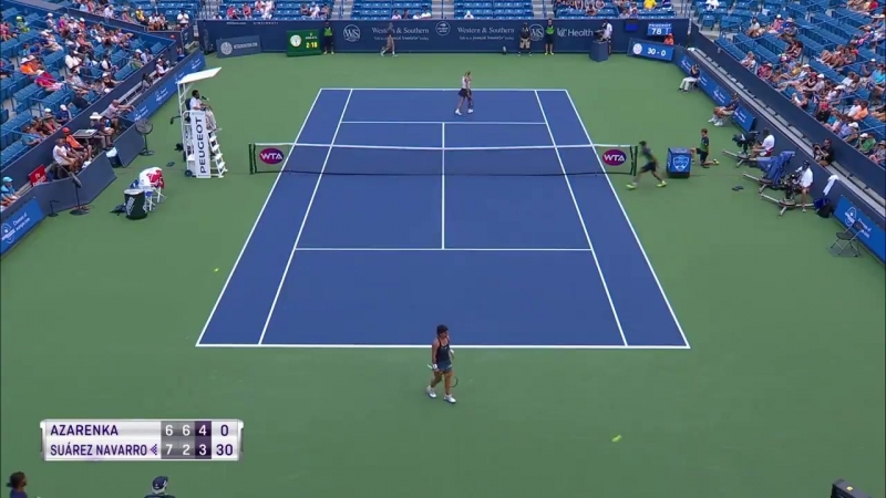 «Coming ⤵️ vika7 CincyTennis… »