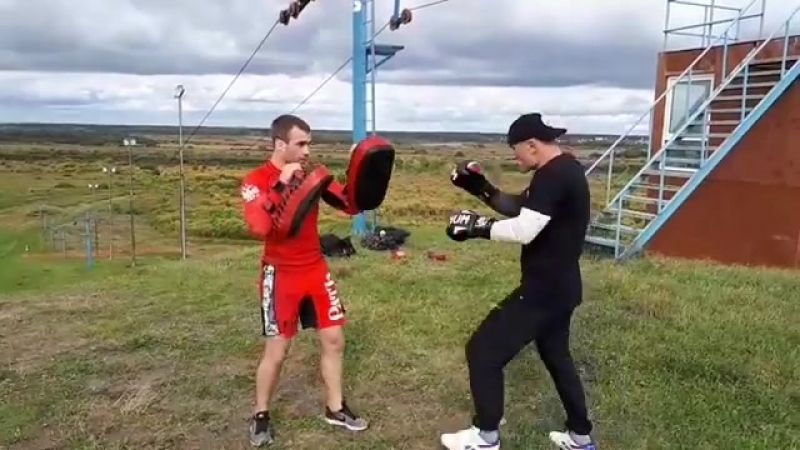 Евгений Бондарь, тренировка