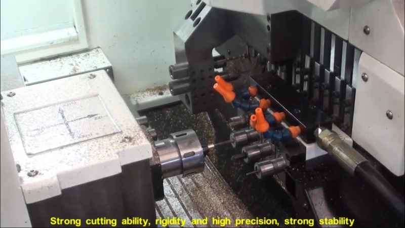 5 Axis CNC Swiss Type Lathe HAISEN
