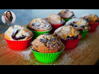 Ванильные МАФФИНЫ. Кексы за 5 мин. | Vanilla Muffins