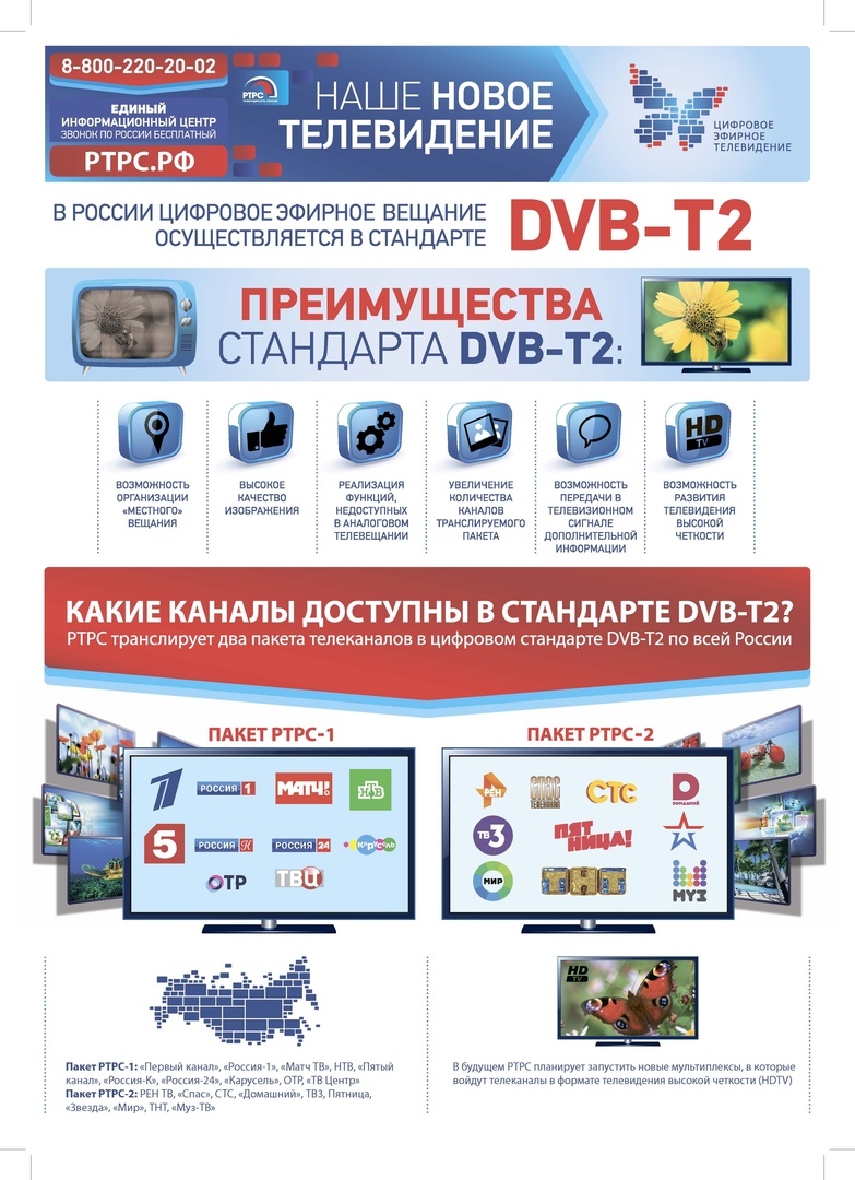 Цифровое телевидение с 1 января 2019 года в России: переход советуем Цифровое телевидение с 1 января 2019 года в России: переход рекомендуем