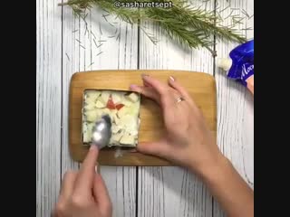 СЛОЕНЫЙ САЛАТ С КИВИ