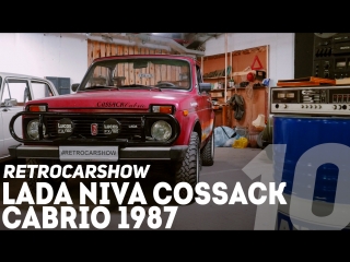 Retro Car Show #10 Lada Niva Cossack Cabrio 1987