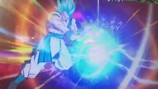 Gogeta Blue - Big Bang Kamehameha - Super Dragon Ball Heroes
