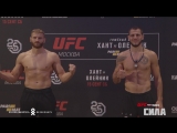 UFC Fight Night Moscow Weigh-in Face Offs