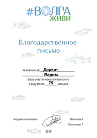 ВолгаЖиви - фонд поддержки реки Волга