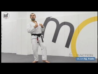 Marcelo Garcia - Breaking Gi Grips from Standing Kick Escape vs Foot Sweep - Single Leg Takedown #mgarcia