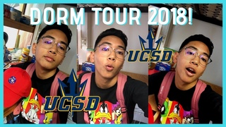 COLLEGE DORM ROOM TOUR 2018! (UCSD Freshman Edition) | Guy / Boy