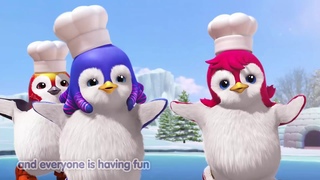 Cooking in the Kitchen | 3D Cartoon Video Songs for Kids | Animal Sound Song | Children's Songs