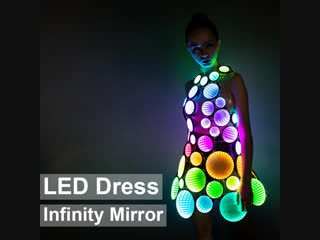 Infinity Mirror Dress Зеркальное платье Бесконечность от ETEREshop