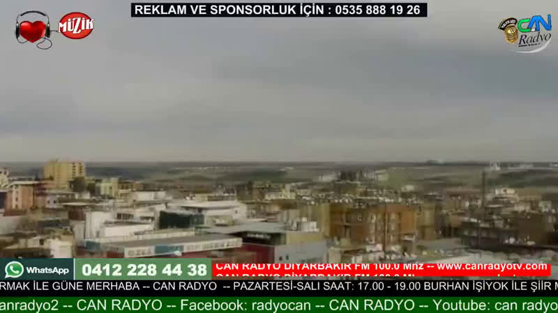 Can Radyo - live via Restream.io