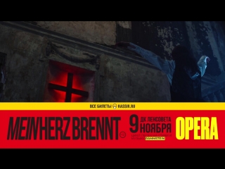 Опера «Mein Herz Brennt» (Германия) на стихи и музыку Rammstein 9 ноября 2018 ДК «Ленсовета»