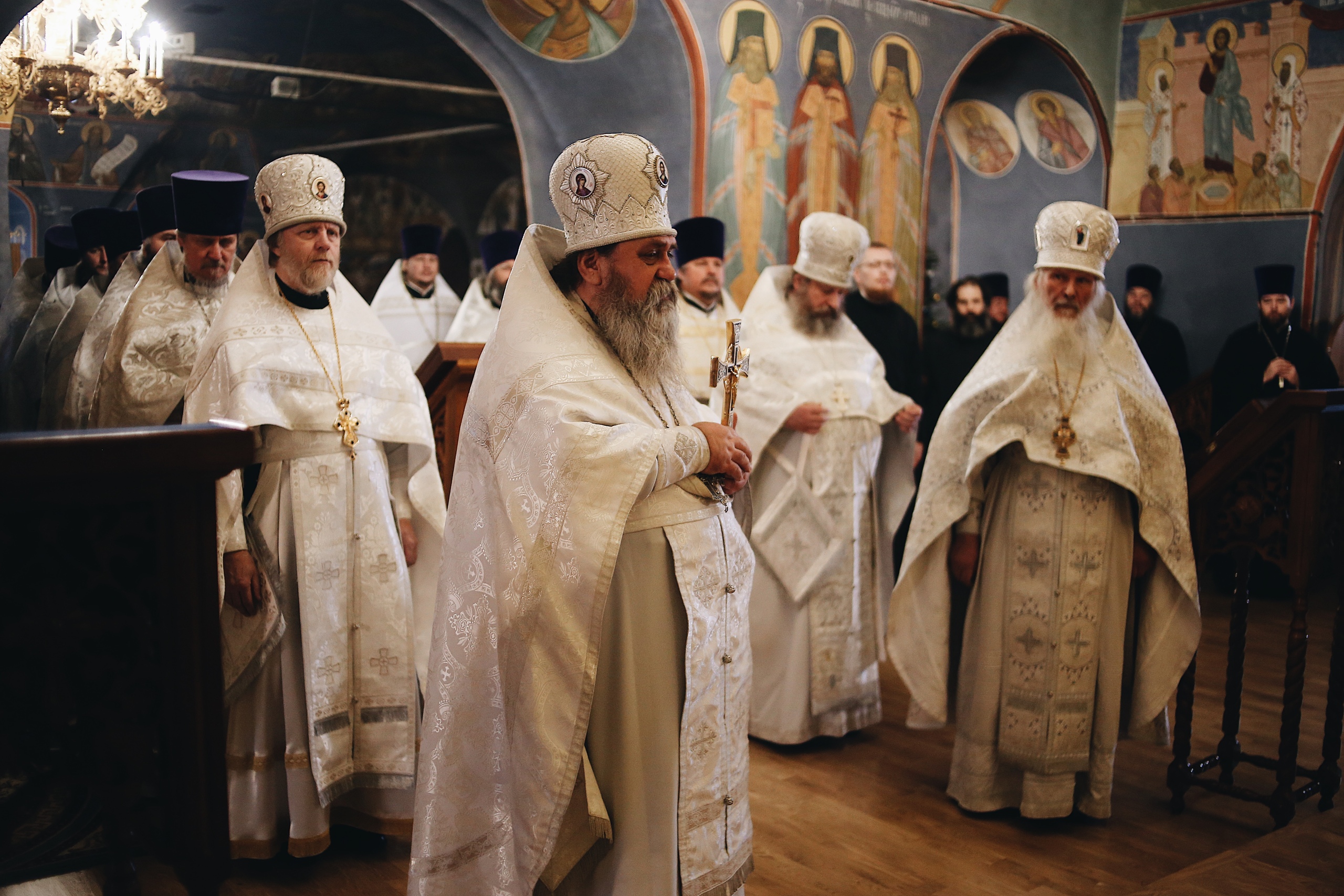 Состоялось соборное служение духовенства Юго-Восточного московского викариатства и благочиния ставропигиальных приходов и Патриарших подворий в Московской области