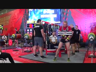 Хованский Дмитрий жим лежа софт Ультра 315 кг