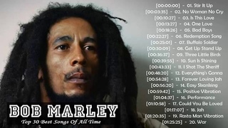 BOB MARLEY Greatest Hits Reggae Songs 2018/ Bob Marley Full Albums - Bob Marley Mix Playlist