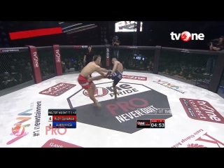 Руди Гунаван: супербыстрая защита титула. One Pride - Fight Night 23.