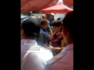 Разгон ярмарки на Будённовском 30.6.2018 Ростов-на-Дону Главный